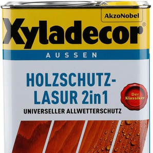 XYLADECOR  Holzschutzlasur 2in1 Farben 2,5 Liter, natur Gr. 2,5 l, braun (teak) Holzlasuren Farben