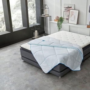 Yatas Bedding Kunstfaserbettdecke, Füllung: Polyester, Bezug: Baumwolle, Sommer, Herbst, allergiker geeignet (Hausstauballergiker)