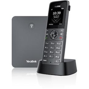 Yealink W73P DECT - Schnurloses Telefon / VoIP-Telefon mit Rufnummernanzeige