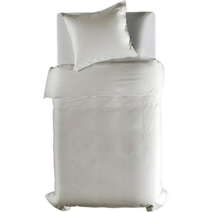 YELLOW Bettwäsche Percale, Perkal, 2 teilig, Uni Design, 100% Baumwolle ab 135x200 cm.
