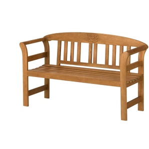 Yorkshire Bank Holstein - holzfarben - Materialmix - 130 cm - 80 cm - cm 50,0 | Möbel Kraft