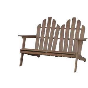 Yorkshire Doppel-Lounge-Sessel Lagos - holzfarben - Materialmix - 130 cm - 92,5 cm - cm 87,0 | Möbel Kraft