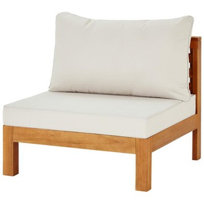 Yorkshire Loungemittelteil Akazienholz Cape ¦ holzfarben ¦ Maße (cm): B: 77 H: 72 T: 77.0