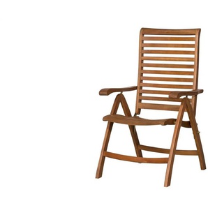 Yorkshire Klappsessel Eukalyptusholz Holstein Premium - holzfarben - Materialmix - 65 cm - 109,5 cm - cm 70,0 | Möbel Kraft