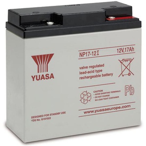 YUASA Blei-Akkumulator NP17-12I, 12 V-/17 Ah