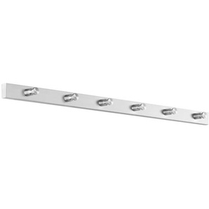 Zack Garderobenleiste, Edelstahl, Metall, 60 cm, Garderobe, Garderobenleisten & Garderobenhaken, Garderobenleisten