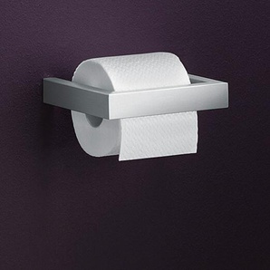 Zack Toilettenpapierhalter Linea Edelstahl, Designer Zack Design, 3x14.7x15.2 cm