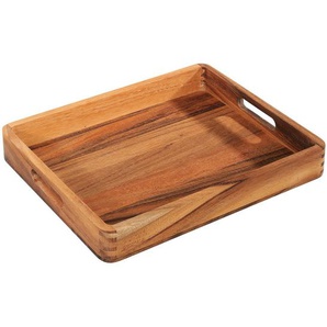 Zassenhaus Serviertablett, Akazie, Holz, Akazie, rechteckig, 36x6x44 cm, Tischkultur & Servieren, Tabletts