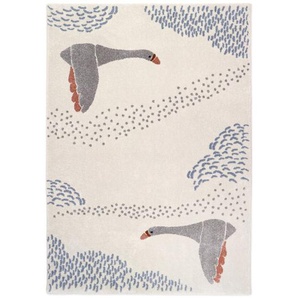 Zauberhafter Teppich Gänse Goosy, 100% Polypropylen, 120 x 170 cm, von Nattiot