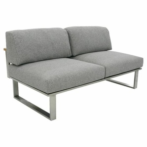 Zebra Belvedere 2-Sitzer Mittelteil - Olefin grey 3654-3664