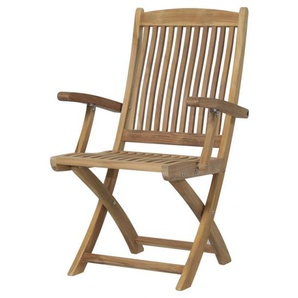 Zebra Klappsessel Bali aus Teakholz