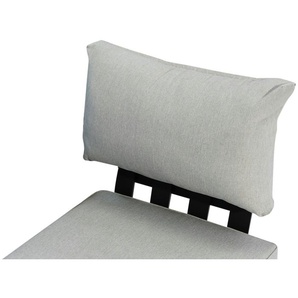 Zebra Einsteckmodul mit Rückenkissen  Fly ¦ grau ¦ Maße (cm): B: 52 H: 17 T: 52.0