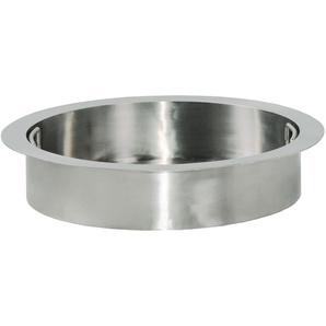 Zebra Sektkühler Oryx  Silber Edelstahl Ø 40 cm