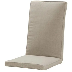 Zebra Sitz- und Rückenkissen Loomus - beige - Materialmix - 48 cm - 5 cm | Möbel Kraft