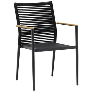 Zebra Stapelsessel Spider - Aluminium mit ROPE (100%Polyester)