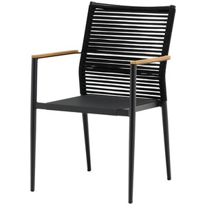 Zebra Stapelsessel  Spider ¦ grau ¦ Maße (cm): B: 58 H: 90 T: 58.0