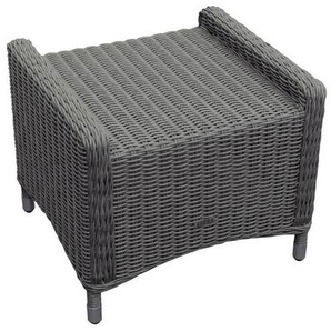 Zebra Süd Gartenhocker , Schlamm, Alu , Metall, Kunststoff , 57x48x51 cm , Gartenmöbel, Gartenstühle, Gartenhocker