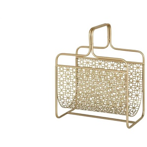 Zeitungsständer | gold | Metall | 37 cm | 45 cm | cm 22,0 |