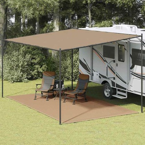 Zeltteppich 300x600 cm Taupe