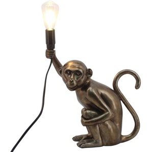Zen Et Ethnique - Signes Grimalt Fußlampenmöbel Affe -Shaped -Lampen 16x27x31cm 27415