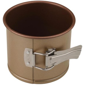 Zenker Springform, Braun, Gold, Metall, rund, 10 cm, antihaftbeschichtet, Backen, Backformen, Springformen