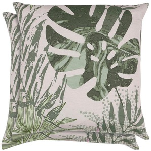 Zierkissen GO-DE Zierkissen Klara Polsterauflagen Gr. B/H: 48 cm x 48 cm, 1 St., beige (natur) Sitzkissen