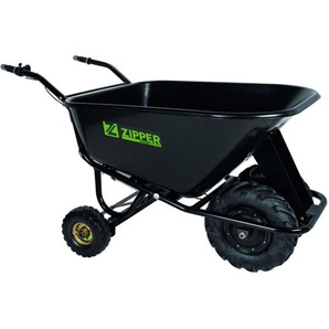 Zipper Akku-Schubkarre ZI-EWB300-160L Schubkarre Gartenwagen 300kg Bauschubkarre