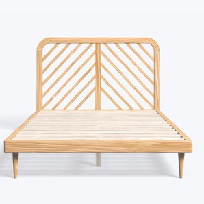 Zirbenholzbett Alba 150 x 200 (cm) / Eiche