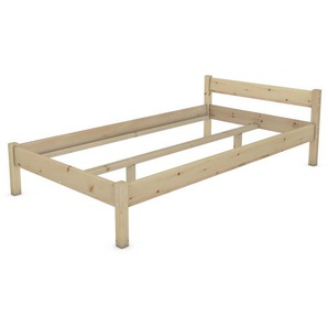 Zirbenholzbett Amelie 120 x 220 cm Zirbenbett Zirbe Bett