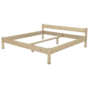 Zirbenholzbett Amelie 200 x 200 cm Zirbenbett Zirbe Bett