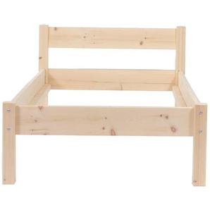 Zirbenholzbett Amelie 80 x 200 cm Zirbenbett Zirbe Bett