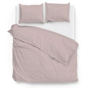 ZO HOME Bettwäsche Lino, Renforcé, 3 teilig, Bettwäsche aus 100% Baumwolle, hochwertiges Renforcé