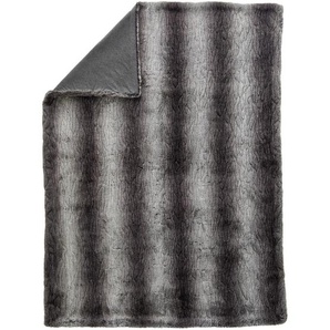 Zoeppritz Felldecke Reborn Mink, Grau, Textil, 140x190 cm, Wohntextilien, Decken, Felldecken