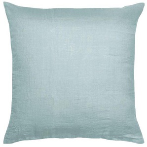 Zoeppritz Kissenhülle Stay, Hellblau, Textil, Uni, 80 cm, bügelleicht, Wohntextilien, Kissen, Kissenbezüge