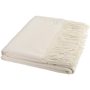 Zoeppritz Wohndecke zoeppritz since 1828 , Weiß , Textil , Uni , 130 cm , Fransen , Schlaftextilien, Bettwäsche, Tagesdecken