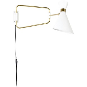 Zuiver Wandleuchte , Weiß , Metall , 14.5x31x73 cm , Lampen & Leuchten, Innenbeleuchtung, Spots & Strahler, Wandstrahler