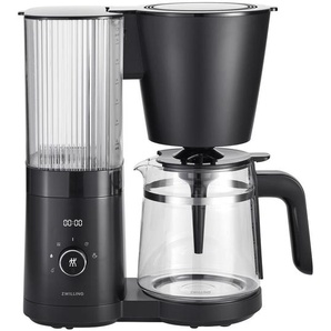 Zwilling Filterkaffeemaschine Zwilling Enfinigy Black, Schwarz, Glas, 1,5 L,1500 ml, Timerfunktion, Einfüllschacht für gemahlenen Kaffee, Kaffeetemperatur einstellbar, Vorbrühfunktion, Küchengeräte, Kaffeemaschinen & Zubehör