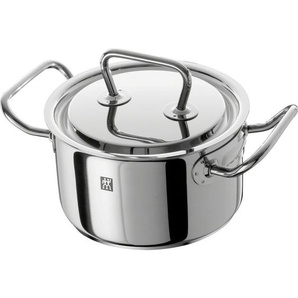 Zwilling Kochtopf Twin Classic, Silber, Metall, 2,0 L, rund, Messskala, backofengeeignet,backofengeeignet, Kochen, Töpfe, Kochtöpfe