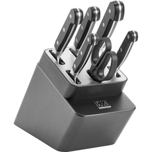 Zwilling Messerblock Pro (7tlg), Made in Germany, selbstschärfender Messerblock, Sonderschmelze