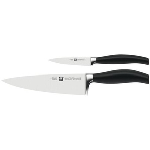 Zwilling Messerset, Schwarz, Metall, 2-teilig, Kochen, Küchenmesser, Messersets