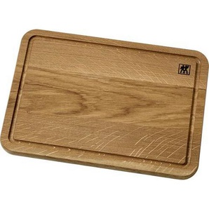 Zwilling Schneidebrett, Braun, Holz, Eiche, 25x2x35 cm, Saftrille, Küchenzubehör, Schneidebretter