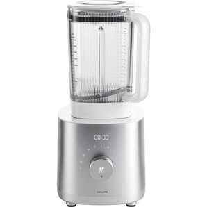 Zwilling Standmixer Enfinigy silber, Silber, Kunststoff, 1,8 L, abnehmbarer Mixbehälter, Soft-Touch-Deckel, gezackte Klingen, einfache Reinigung, Automatikprogramme, Automatikabschaltung, Küchengeräte, Küchenmaschinen