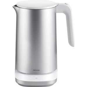 Zwilling Wasserkocher Zwilling Enfinigy, Silber, Metall, Kunststoff, 1,5 L, Temperaturstufen individuell einstellbar, Warmhaltefunktion, Beleuchtung,