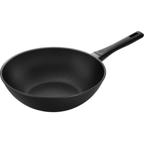 Zwilling WOK Shine, Schwarz, Metall, antihaftbeschichtet, Kochen, Pfannen, Woks
