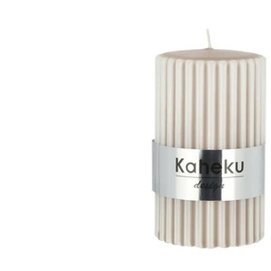 Zylinderkerze Powder - beige - Materialmix - 10 cm - 5.8 | Möbel Kraft