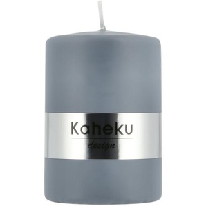 Zylinderkerze  Powder ¦ blau ¦ Maße (cm): H: 10  Ø: 6.8