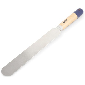 Streichpalette ZYLISS Küchenpaletten braun (braun, blau) Back- Kochhelfer aus BuchenholzEdelstahl